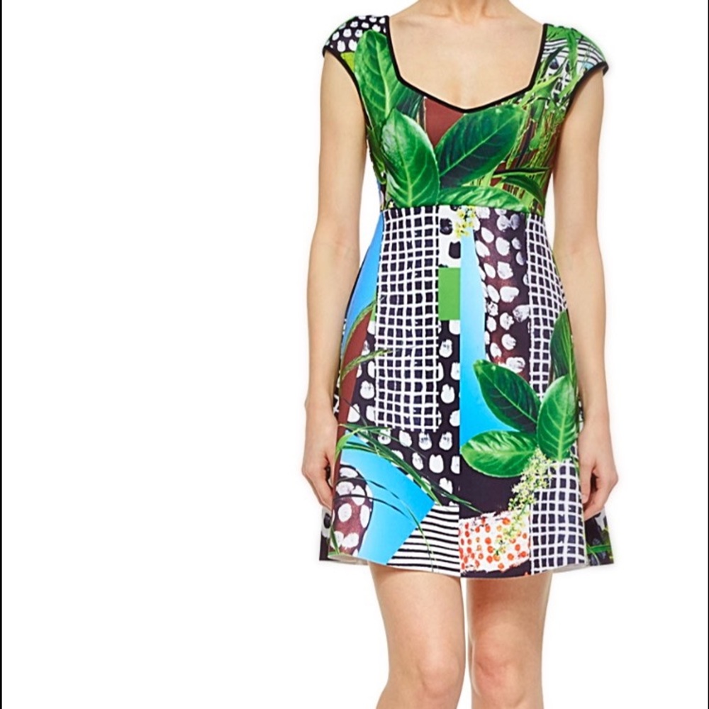 Clover Canyon tropical dress, size small